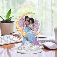 Load image into Gallery viewer, Angel Desktop Diamond Art Kits Rhinestones Desktop Ornaments Bedroom Table Decor
