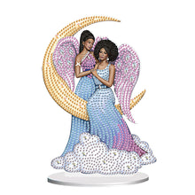 Load image into Gallery viewer, Angel Desktop Diamond Art Kits Rhinestones Desktop Ornaments Bedroom Table Decor
