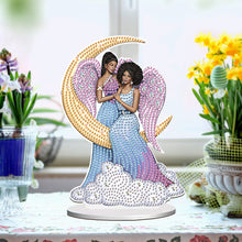 Load image into Gallery viewer, Angel Desktop Diamond Art Kits Rhinestones Desktop Ornaments Bedroom Table Decor
