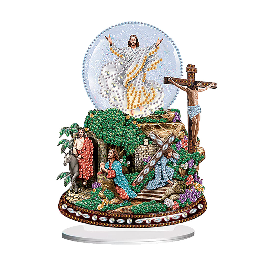 Angel Desktop Diamond Art Kits Rhinestones Desktop Ornaments Bedroom Table Decor