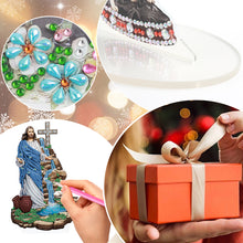 Load image into Gallery viewer, Angel Desktop Diamond Art Kits Rhinestones Desktop Ornaments Bedroom Table Decor
