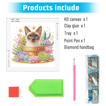 Load image into Gallery viewer, Diamond Painting - Partial Special Shaped - Cat (30*30CM)
