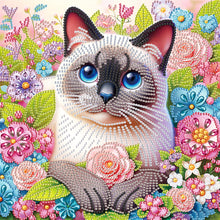 Load image into Gallery viewer, Diamond Painting - Partial Special Shaped - Cat (30*30CM)
