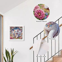 Load image into Gallery viewer, Diamond Painting - Partial Special Shaped - Cat (30*30CM)
