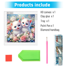 Load image into Gallery viewer, Diamond Painting - Partial Special Shaped - Cat (30*30CM)
