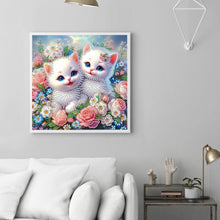Load image into Gallery viewer, Diamond Painting - Partial Special Shaped - Cat (30*30CM)
