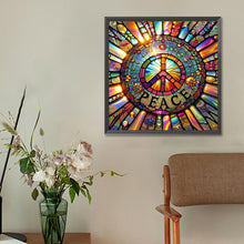 Load image into Gallery viewer, Diamond Painting - Full Round - Love And Peace (30*30CM)
