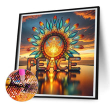 Load image into Gallery viewer, Diamond Painting - Full Round - Love And Peace (30*30CM)
