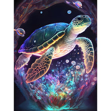 Load image into Gallery viewer, Diamond Painting - Full Round - Turtle (30*40CM)
