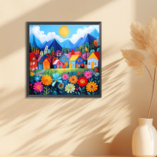 Load image into Gallery viewer, Diamond Painting - Full Round - Colorful house (30*30CM)
