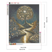 Load image into Gallery viewer, Diamond Painting - Full Round - Dream night scene (40*50CM)
