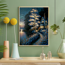 Load image into Gallery viewer, Diamond Painting - Full Round - Dream night scene (40*50CM)
