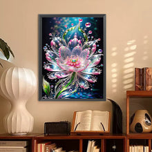 Load image into Gallery viewer, Diamond Painting - Full Round - Water Drop Lotus (30*40CM)
