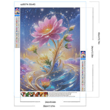 Load image into Gallery viewer, Diamond Painting - Full Round - Blooming Flowers (30*40CM)
