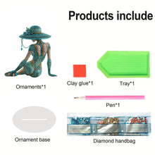 Load image into Gallery viewer, Acrylic Special Shape Vase Diamond Painting Desktop Decors for Home Office Decor
