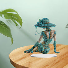 Load image into Gallery viewer, Acrylic Special Shape Vase Diamond Painting Desktop Decors for Home Office Decor
