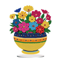 Load image into Gallery viewer, Acrylic Special Shape Vase Diamond Painting Desktop Decors for Home Office Decor
