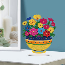 Load image into Gallery viewer, Acrylic Special Shape Vase Diamond Painting Desktop Decors for Home Office Decor
