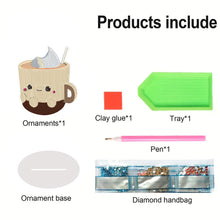 Load image into Gallery viewer, Acrylic Special Shape Vase Diamond Painting Desktop Decors for Home Office Decor
