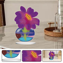 Load image into Gallery viewer, Acrylic Special Shape Vase Diamond Painting Desktop Decors for Home Office Decor
