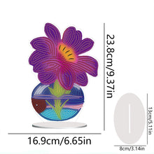Load image into Gallery viewer, Acrylic Special Shape Vase Diamond Painting Desktop Decors for Home Office Decor
