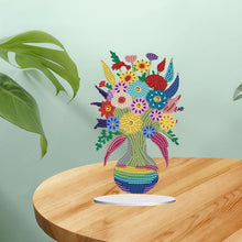 Load image into Gallery viewer, Acrylic Special Shape Vase Diamond Painting Desktop Decors for Home Office Decor
