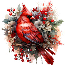 Load image into Gallery viewer, Diamond Painting - Full Square - Christmas cardinal (40*40CM)
