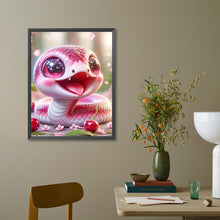 Load image into Gallery viewer, Diamond Painting - Full Round - Pink snake baby (35*45CM)
