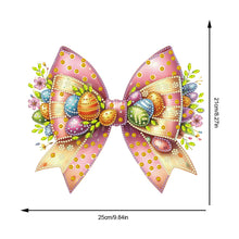 Load image into Gallery viewer, Easter Bow DIY Diamond Art Pendant Kit Diamond Painting Ornaments for Wall Door
