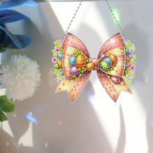 Load image into Gallery viewer, Easter Bow DIY Diamond Art Pendant Kit Diamond Painting Ornaments for Wall Door
