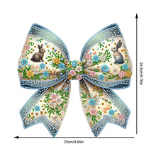 Load image into Gallery viewer, Easter Bow DIY Diamond Art Pendant Kit Diamond Painting Ornaments for Wall Door
