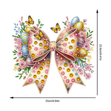 Load image into Gallery viewer, Easter Bow DIY Diamond Art Pendant Kit Diamond Painting Ornaments for Wall Door
