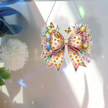 Load image into Gallery viewer, Easter Bow DIY Diamond Art Pendant Kit Diamond Painting Ornaments for Wall Door
