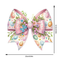 Load image into Gallery viewer, Easter Bow DIY Diamond Art Pendant Kit Diamond Painting Ornaments for Wall Door
