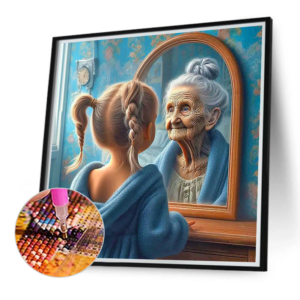 Diamond Painting - Full Round - Growing up (40*40CM)