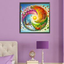 Load image into Gallery viewer, Diamond Painting - Full Round - Tai Chi scenery (50*50CM)
