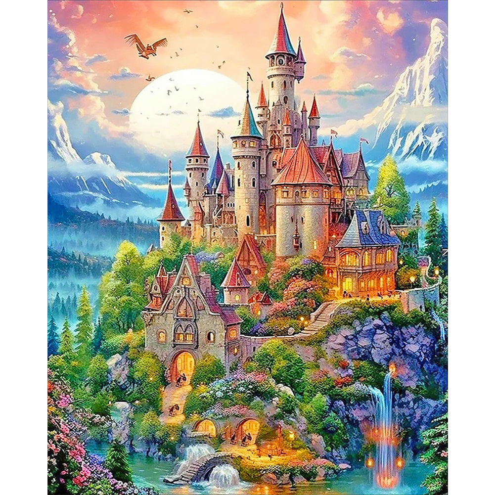 Diamond Painting - Full Round - Castle (55*68CM)