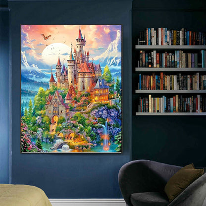 Diamond Painting - Full Round - Castle (55*68CM)
