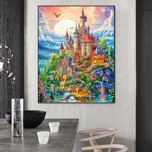 Load image into Gallery viewer, Diamond Painting - Full Round - Castle (55*68CM)
