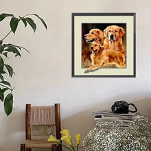 Load image into Gallery viewer, Diamond Painting - Full Square - Golden retriever (40*40CM)
