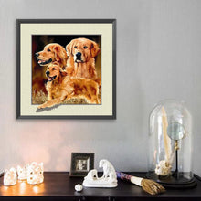 Load image into Gallery viewer, Diamond Painting - Full Square - Golden retriever (40*40CM)
