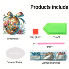 Load image into Gallery viewer, Easter Easter Egg Table Top Diamond Painting Ornament Kits for Home Office Decor
