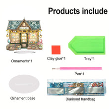 Load image into Gallery viewer, Easter Easter Egg Table Top Diamond Painting Ornament Kits for Home Office Decor
