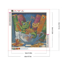 Load image into Gallery viewer, Diamond Painting - Full Round - Dragon (40*40CM)
