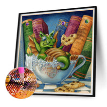 Load image into Gallery viewer, Diamond Painting - Full Round - Dragon (40*40CM)
