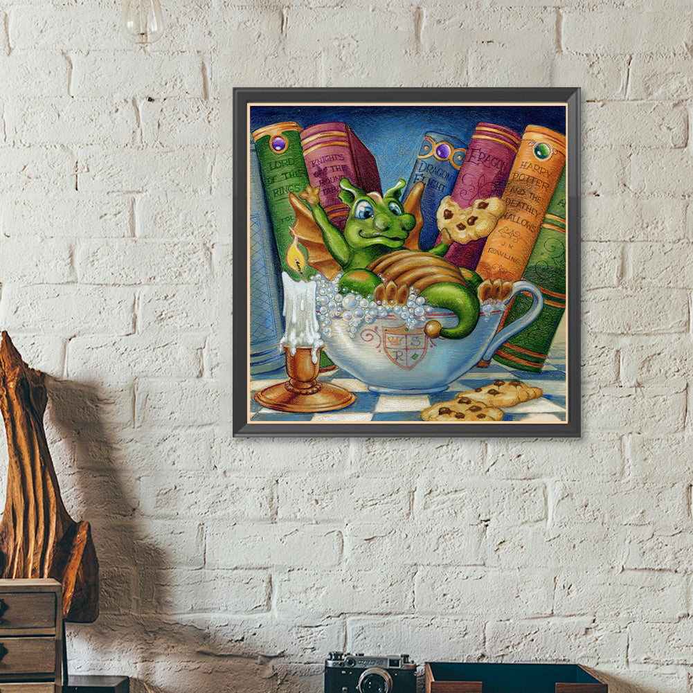 Diamond Painting - Full Round - Dragon (40*40CM)