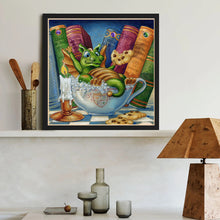 Load image into Gallery viewer, Diamond Painting - Full Round - Dragon (40*40CM)
