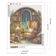 Load image into Gallery viewer, Diamond Painting - Full Round - Magic bookstore (40*50CM)
