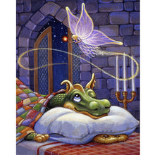 Load image into Gallery viewer, Diamond Painting - Full Round - Dragon (40*50CM)

