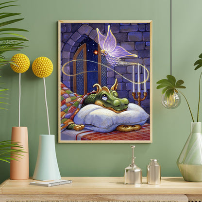Diamond Painting - Full Round - Dragon (40*50CM)